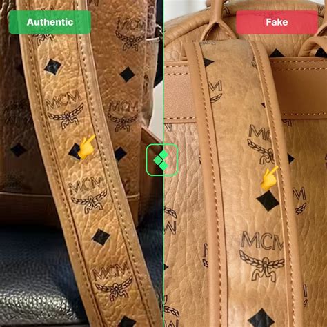 how to tell if mcm bag fake|how to spot a real mcm bag.